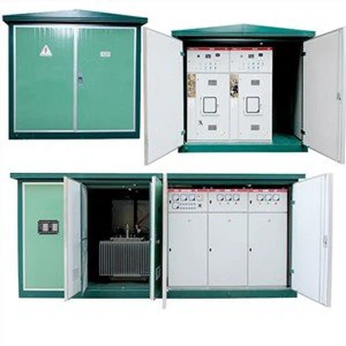 Sottostazione prefabbricata all'aperto